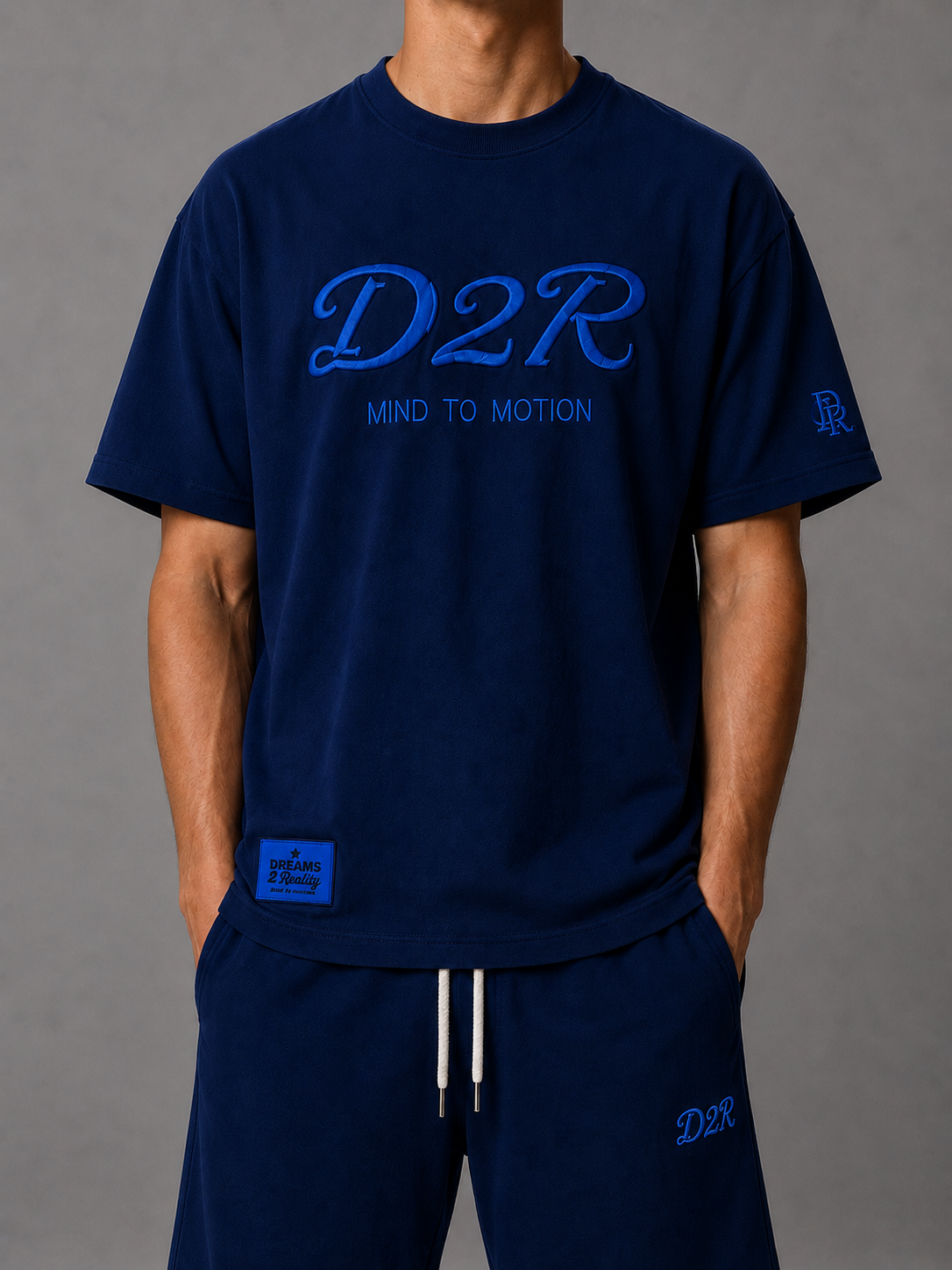 ESSENTIALS BLUE TEE