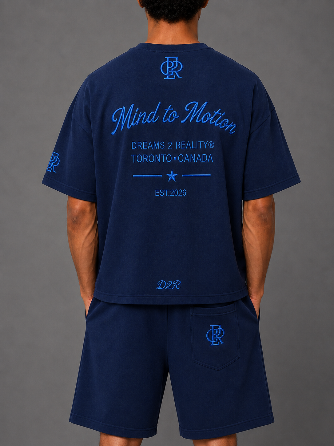 ESSENTIALS BLUE TEE