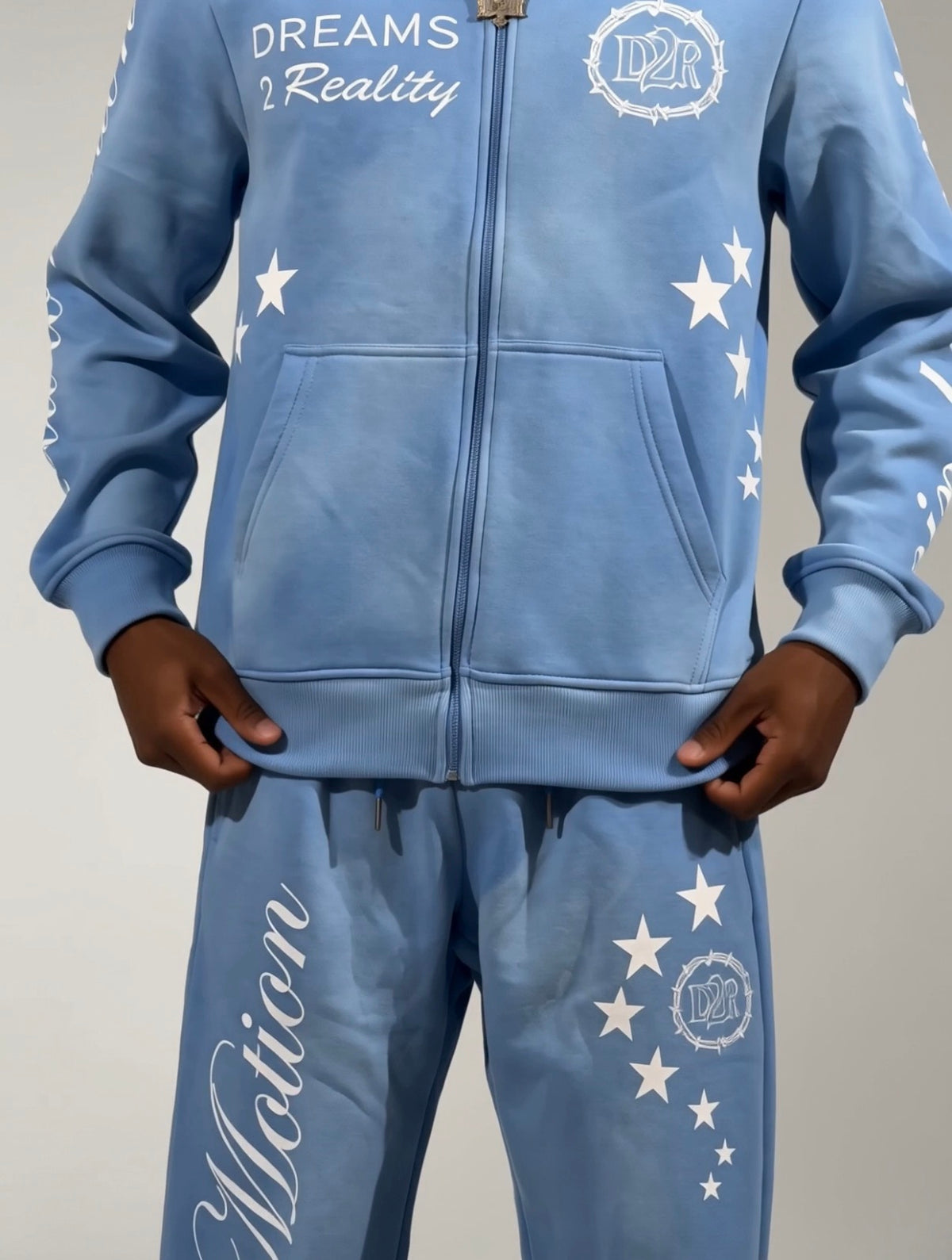 Blue Sweatsuit